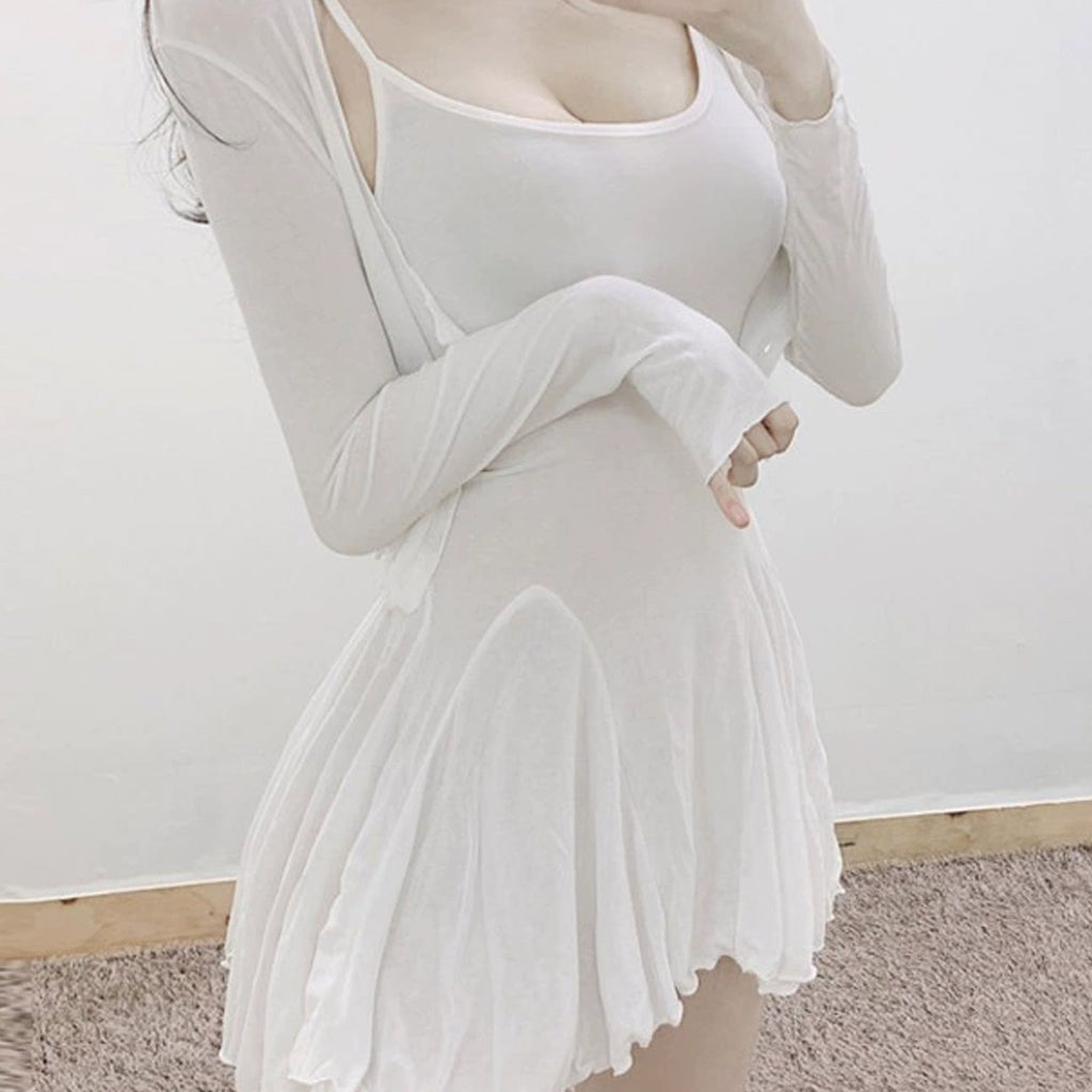 Sexy Cardigan & Camisole -洗練されたセクシーセット-